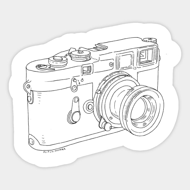 Leica Camera Sticker by TheCosmicTradingPost